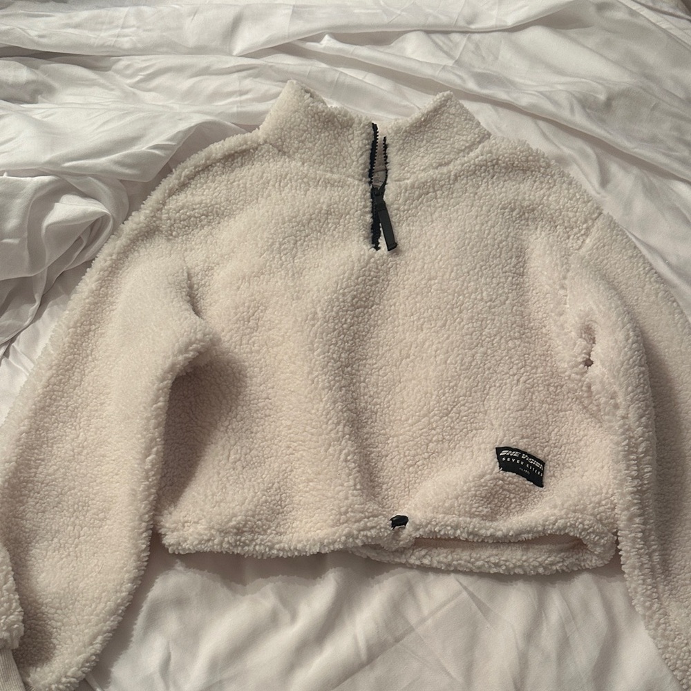 H&M Cream Teddy Jacket